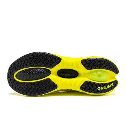 ¡Novedad de ONEMIX! Zapatillas de correr para hombre, zapatillas deportivas antideslizantes para mujer