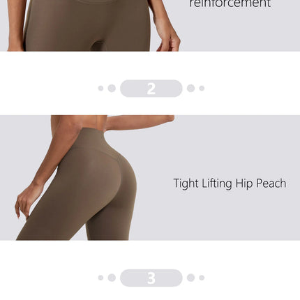 Hearuisavy-mallas de cintura alta de telas súper suaves, pantalones de Yoga para gimnasio de secado rápido, mallas de entrenamiento para correr, mallas deportivas de realce para mujer