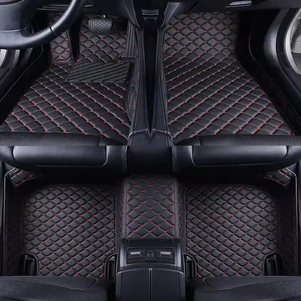 Alfombrillas de Coche de Cuero para SEAT Ibiza Mk3 6L (2002-2008) – Alfombrillas para Pies de Vehículo, Protección Duradera y Estilo Elegante