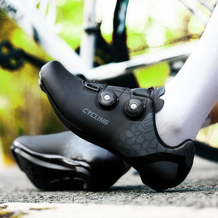 GL zapatos de ciclismo MTB tacos zapatos al aire libre bicicleta de montaña zapato de Pedal plano SPD transpirable velocidad de carreras calzado de bicicleta interior