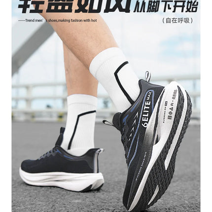 Zapatillas fluorescentes para correr CarbonBoard Marathon, deportivas para hombre, transpirables, cómodas zapatillas deportivas para mujer, suaves y resistentes al desgaste