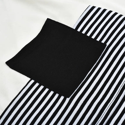 Camisetas de lactancia de Color cosido para mujeres embarazadas a la moda, camisetas informales holgadas de manga larga para maternidad