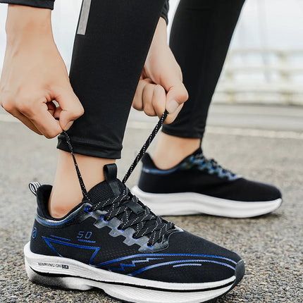 Zapatillas profesionales para correr CarbonBoard Marathon para hombre, deportivas, Tenis ligeros para mujer, cómodas zapatillas deportivas antideslizantes