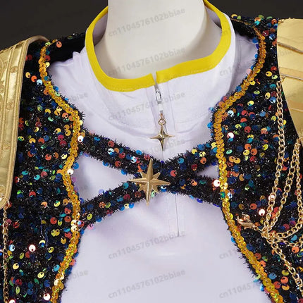 Disfraz de cazadores de demonios kpop para niños, disfraz de rumi para niñas, impresiones de rol de película, disfraces de Cosplay, disfraces de fiesta de Carnaval, conjunto Huntrix 2026