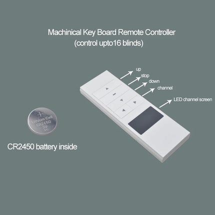 SmartMatters persianas opacas inalámbricas motorizadas para Windows Smart Zigbee Wifi Tuya Alexa Google Home Compatible