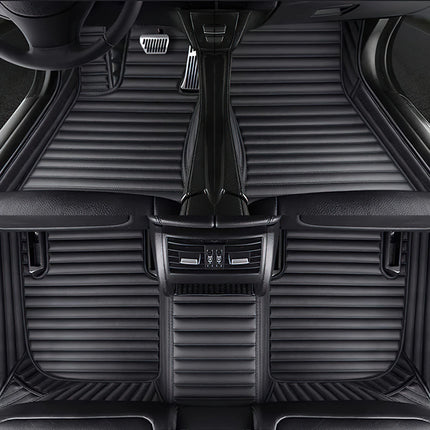 Alfombrillas de Coche de Cuero para SEAT Ibiza Mk3 6L (2002-2008) – Alfombrillas para Pies de Vehículo, Protección Duradera y Estilo Elegante