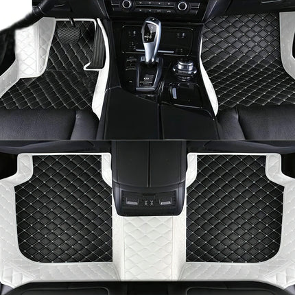 Alfombrillas de Coche de Cuero para SEAT Ibiza Mk3 6L (2002-2008) – Alfombrillas para Pies de Vehículo, Protección Duradera y Estilo Elegante
