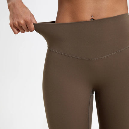 Hearuisavy-mallas de cintura alta de telas súper suaves, pantalones de Yoga para gimnasio de secado rápido, mallas de entrenamiento para correr, mallas deportivas de realce para mujer